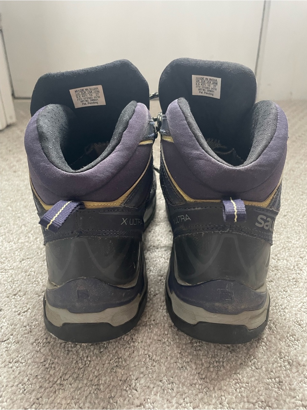 Salomon X Ultra 3 Mid Gore-tex Hiking Boots Women's - Size 10 - Picture 6 of 6
